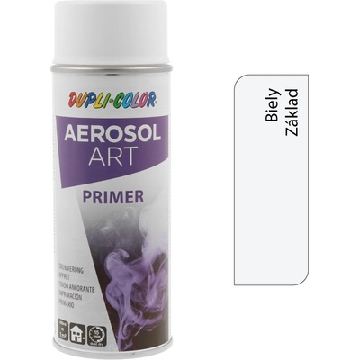 Dupli color Aerosol-Art zákaldný - rýchloschnúci akrylátový základ v spreji - základ - základ biely - 400 ml