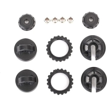 Traxxas Капачки за амортисьори Traxxas Caps & spring retainers, GTR shock (upper cap (2)/ hollow balls (4)/ bottom cap (TRX7468X)