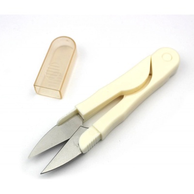 Nůžky cvakačky s krytkou bílé – Hledejceny.cz