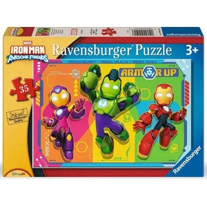 Ravensburger Детски пъзел Ravensburger от 35 части - Железния Човек и невероятните му приятели (12004191) - baby