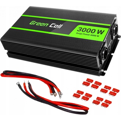 Green Cell INV12 12V/220V, 3000W/6000W | Zboží Auto