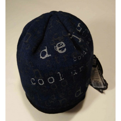 RDX zimní pletená čepice Merino 3578 tm.modrá