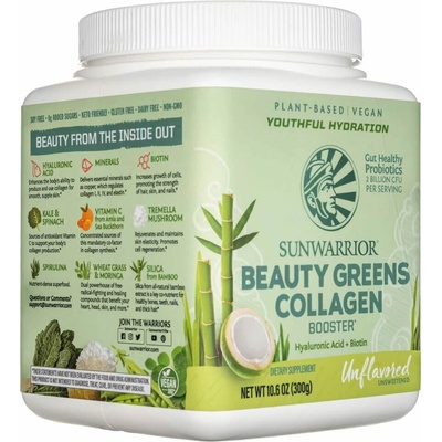 Sunwarrior Beauty Greens Collagen Vegan 300 g