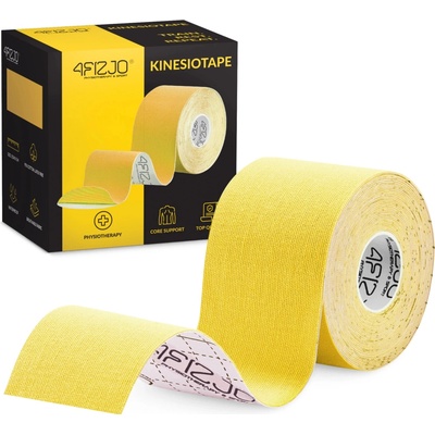 4FIZJO Kinesio tejpovacia páska žltý 5 cm x 5 m