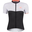 Force POINTS krátky rukáv čierno-biely dámsky