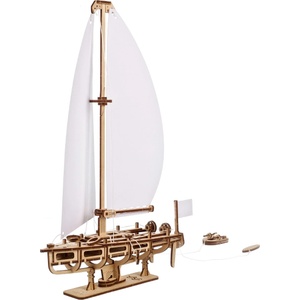 UGears Механичен 3D модел UGears Мини яхта Ocean Beauty Yacht