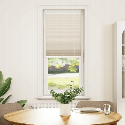VidaXL Roleta plisé krémová 50x100 cm