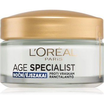 L'Oréal Age Specialist 55+ възстановителен нощен крем против бръчки 55+ 50ml