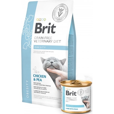 Brit VD Cat GF Obesity 5 kg