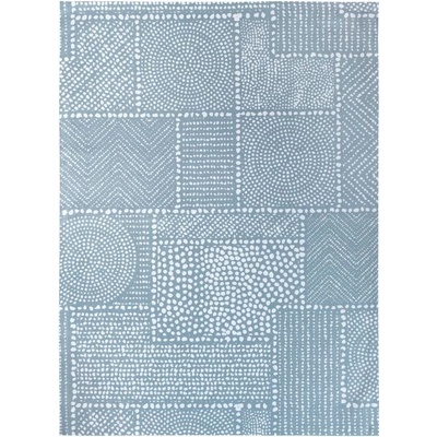 SCANquilt DEKORO PATCH 50 x 70 cm tyrkysovobílá