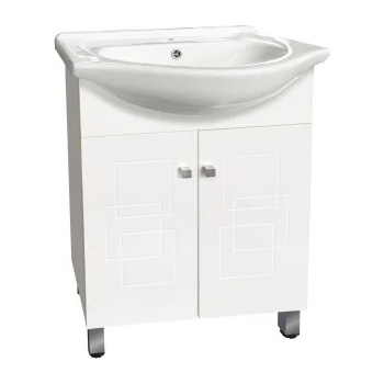 Image 1 of Inter ceramic МЕБЕЛ ЗА БАНЯ С УМИВАЛНИК И ПЛАВНО ЗАТВАРЯНЕ icp6040 new 60х44х85 НЕСГЛОБЕН (icp6040 new)