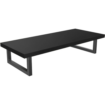 Cerano Doska pod umývadlo Navira Pro + 2 konzoly pod dosku čierna matná 60x46x3,6 CER-606030