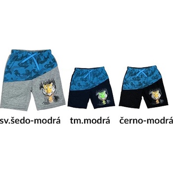 Sezon chlapecké šortky černo modrá