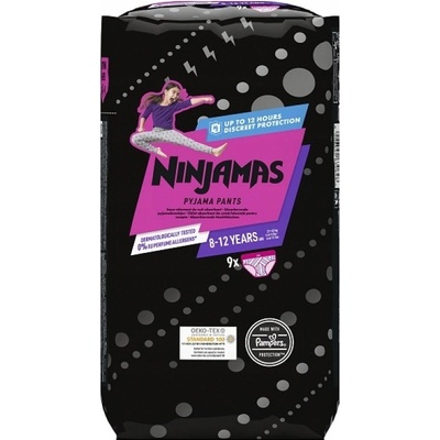 Ninjamas Pyjama Pants 27-43 kg Heart 9 ks