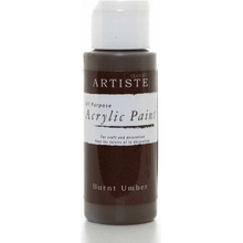 akrylové barvy klasické 59ml Burnt Umber