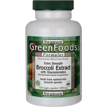 Swanson Extra-Strength Broccoli Extract with Glucosinolates 600 mg [120 капсули]