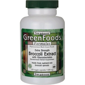 Swanson Extra-Strength Broccoli Extract with Glucosinolates 600 mg [120 капсули]