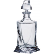 Crystalite Bohemia Sklenená fľaša na whisky QUADRO 770 ml