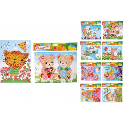 MFP 8882329 Kreativní set vánoční přání s kamínky + obálka140x230mm