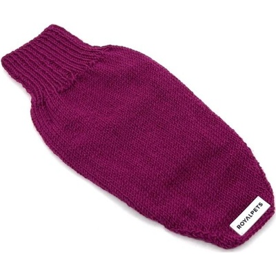 ROYALPETS Lehký MERINO svetr s roláčkem fialový