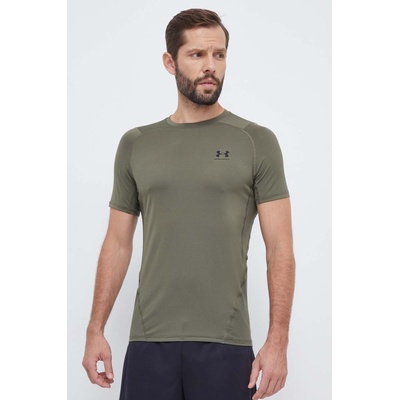 Under Armour Тениска за трениране Under Armour в зелено с изчистен дизайн (1361683)