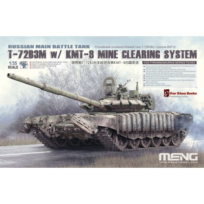 Meng Russian Main Battle Tank T-72B3M w/ KMT-8 Mine Clearing System 1:35
