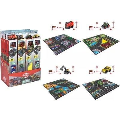 Dickie Toys Дики: Автомобилна подложка за игра с аксесоари и кола - различни видове (203746018)