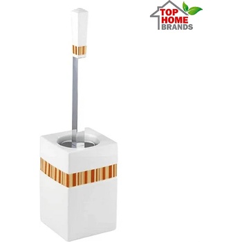 Image 1 of WENKO Четка за тоалетна и поставка Wenko, оранжева лента