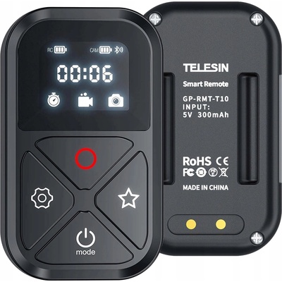 Telesin T10 Bluetooth dálkový ovladač na GoPro Hero 9 / 8 GP-RMT-T10 – Zboží Živě