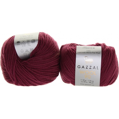 Gazzal Wool 90 3681 berry