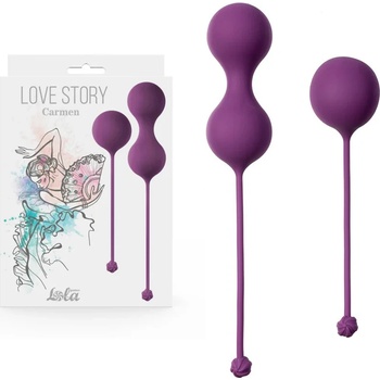 Вагинални топчета за тренировки и наслада - Love Story Carmen (3011-03LOLA)