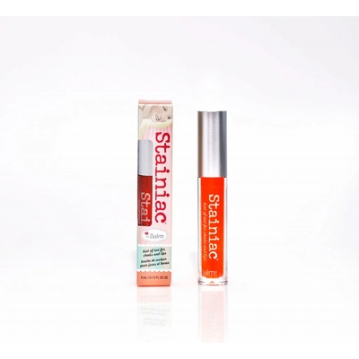 theBalm Stainiac Tekutá rtěnka a tvářenka Homecoming Queen 4 ml