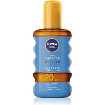 Image 1 of Nivea SUN Protect & Bronze олио за слънце SPF 20 200ml
