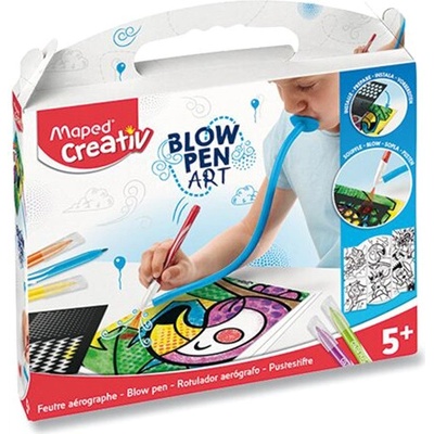 MAPED Kreativní sada MAPED Creativ Blow Pen Art foukací fixy - sada 6 ks