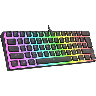 Rampage RADIANT K11 RGB RED Black
