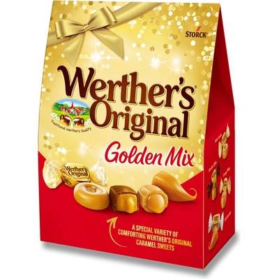 Werther´s Originál Golden Mix - karamelové bonbóny - 340 g