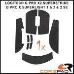 Corepad Soft Grips #701 Black за Logitech G PRO X2 SUPERSTRIKE / X3 SUPERSTRIKE / G PRO X SUPERLIGHT 1/2 / G PRO X SUPERLIGHT 2 SE Грип ленти (CG70100)