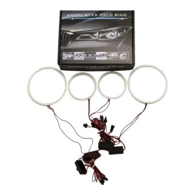 Диодни Ангелски Очи за vw golf 4 - Бял цвят