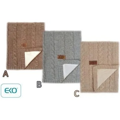EKO - Poland Плетено одеяло с памучна подплата