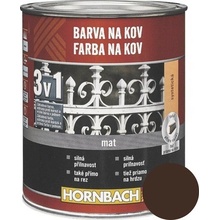 Hornbach na kov 3v1 hnedá, matná 750ml