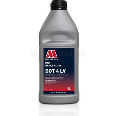 Millers Oils ESP Brake Fluid DOT 4 LV 1 l