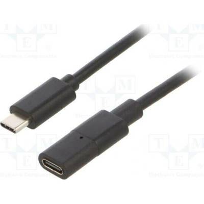 Cliff FCR72002 USB C zásuvka USB C vidlice 0,75m