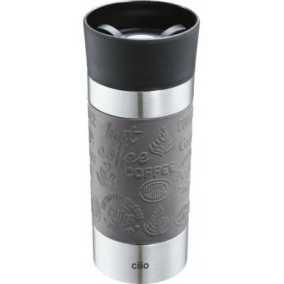 Cilio Viaggio Termohrnek 360 ml šedá