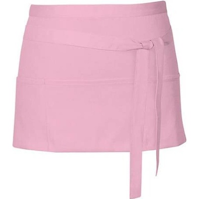 Link Kitchen Wear Koktejlová zástěra X983 Pink Pantone 1895 60x30cm