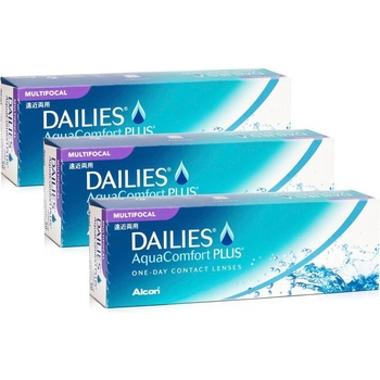 Alcon Dailies AquaComfort Plus Multifocal 90 šošoviek