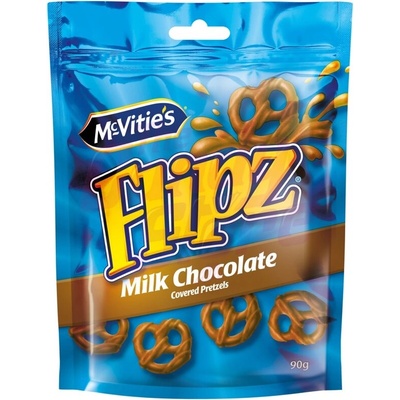 Flipz Гевречета Flipz с вкус на млечен шоколад 90гр