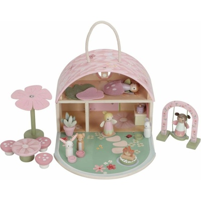 Little Dutch Domček pre víly drevený prenosný Fairy Garden