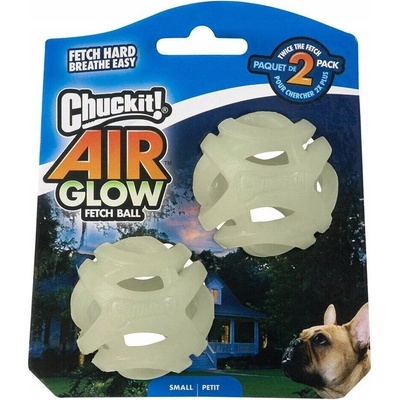 Chuckit Air Glow míček svítící ve tmě 5 cm 2 ks