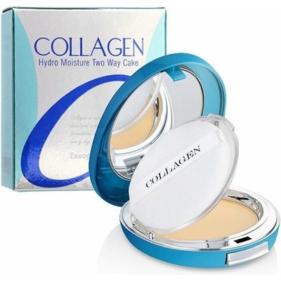 Enough Púder na tvár Collagen Twoway Cake Including Refill - No.13 13 g + 13 g