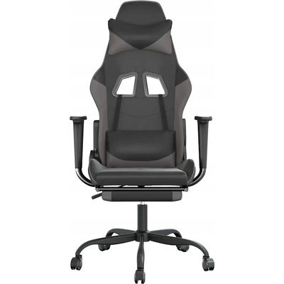 VidaXL 345415 černo-šedá